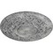 Ekena Millwork Jackson Ceiling Medallion (Canopies up to 13 1/2"), 32 3/4"OD x 2 1/2"P, Ultra Pure White Crackle CM32JAUWC - alternate 3
